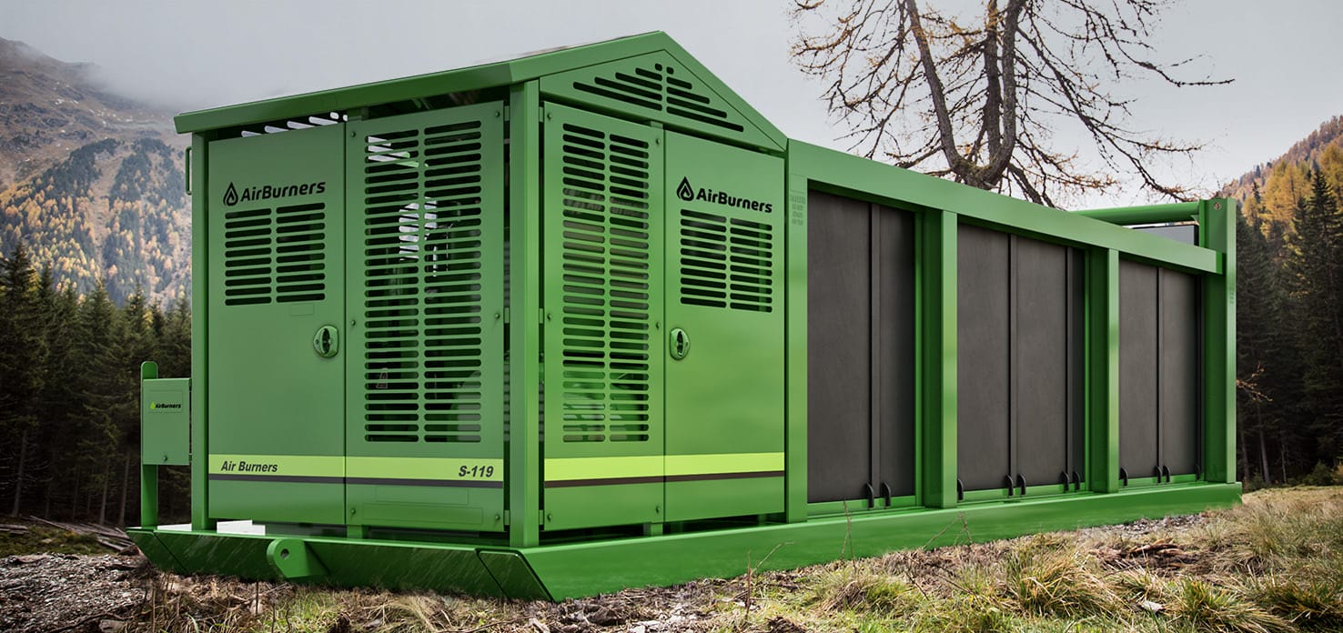 Air Burners S100 Series FireBox Curtain Burner