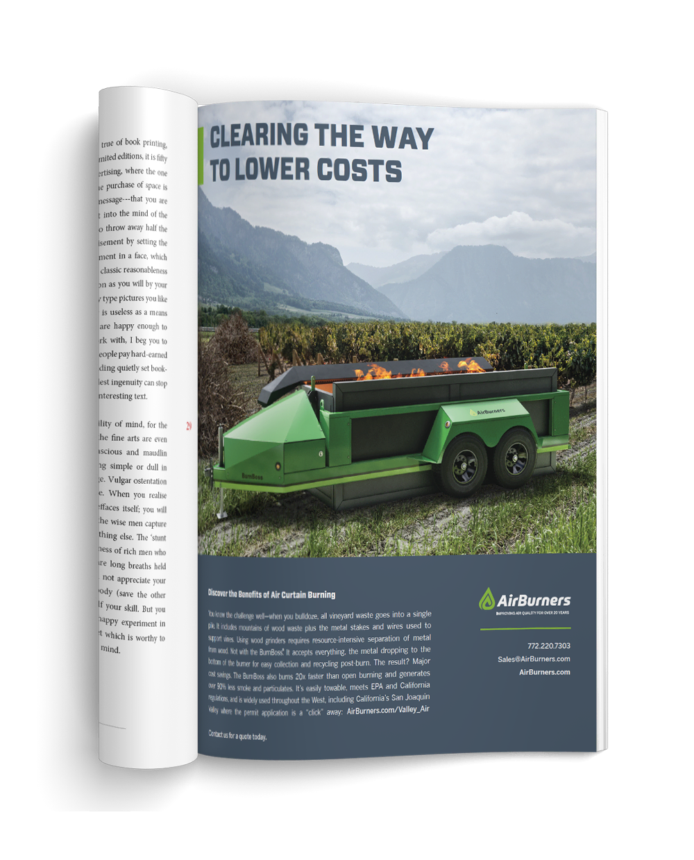 American Vineyard Editorial Ad